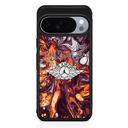 Air Jordan Luxe Signature Marble Google Pixel 10 Pro Case | Slim Google Pixel 10 Pro Rubber Case