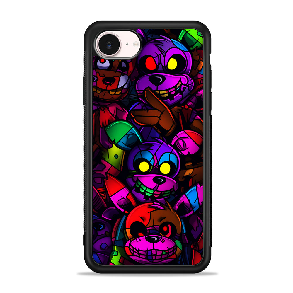 Five Nights at Freddy's Horror iPhone 17e Case - Silicone Case