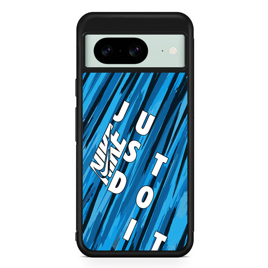 Nike Abstract Dominant Google Pixel 8 Case | Slim Rubber Case for Google Pixel 8