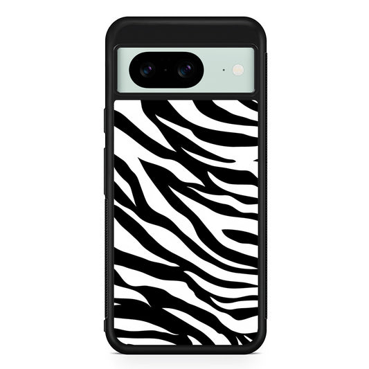 Zebra Skin Pattern Google Pixel 8 Case | Durable Protective Cover for Google Pixel 8