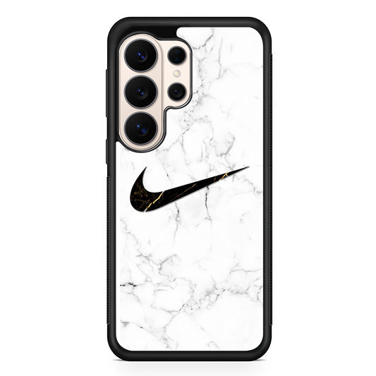 Nike Gold Line in Marble Samsung Galaxy S26 Ultra Case | Slim Everyday Protection for Galaxy S26 Ultra