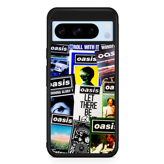Oasis Album Cover Google Pixel 8 Pro Case | Slim Rubber Case for Google Pixel 8 Pro