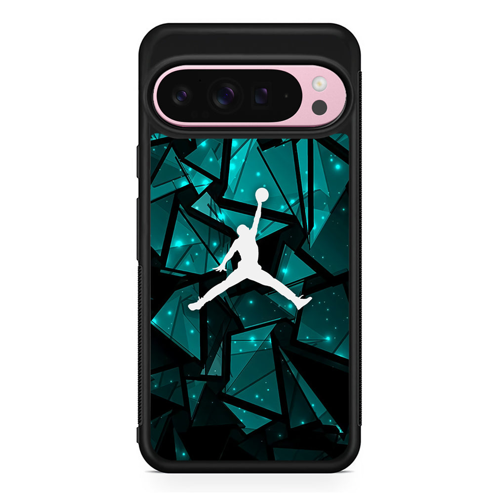 Air Jordan Shards of Crystal Google Pixel 9 Pro XL Case | Protective Cover