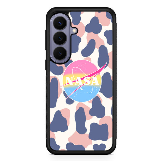 Nasa x Milky Patern Samsung Galaxy S26 Case | Slim Protective Rubber Case for Samsung S26