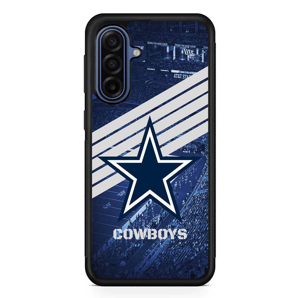 NFL Dallas Cowboys All Blue Stadium Samsung Galaxy A17 Case | Slim Protective Phone Cover