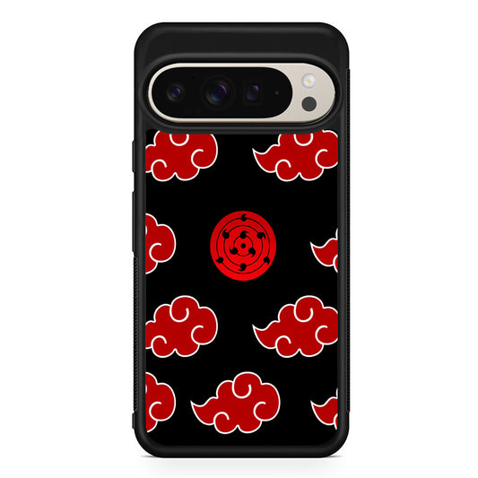 Sharingan and Akatsuki Naruto Google Pixel 9 Pro Case | Slim Protective Cover
