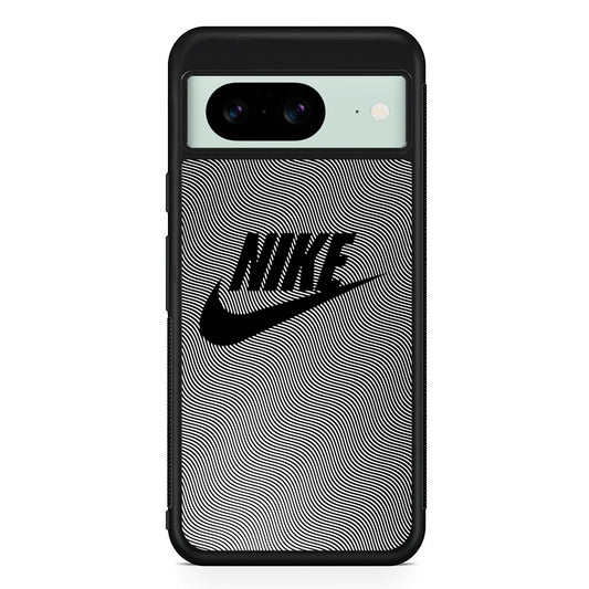 Nike Wave Line Google Pixel 8 Case | Slim Rubber Case for Google Pixel 8