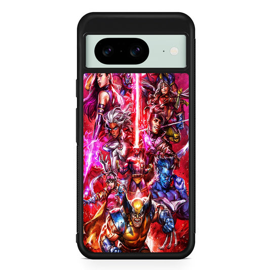 The X-Men vs Magneto Art Google Pixel 8 Case | Durable Protective Cover for Google Pixel 8