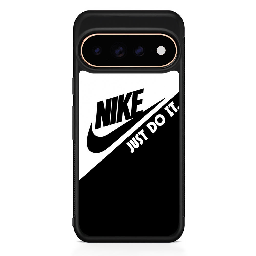 Nike White Black Combination Google Pixel 11 Pro Case - Stylish Protective Phone Case