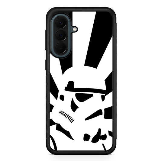 Star Wars Stormtrooper Black White Samsung Galaxy A37 Case | Samsung Galaxy A37 Rubber Phone Case