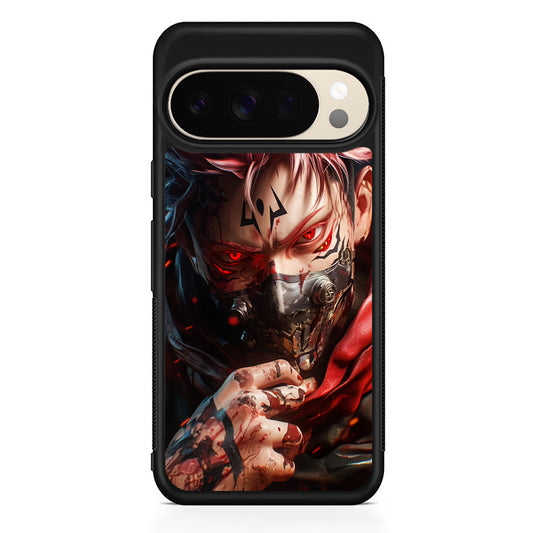 Jujutsu Kaisen Ryomen Sukuna Mask Google Pixel 10 Pro XL Case | Slim Google Pixel 10 Pro XL Protective Case