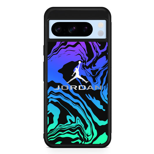 Air Jordan Silver Gradation Google Pixel 8 Pro Case | Slim Protective Cover