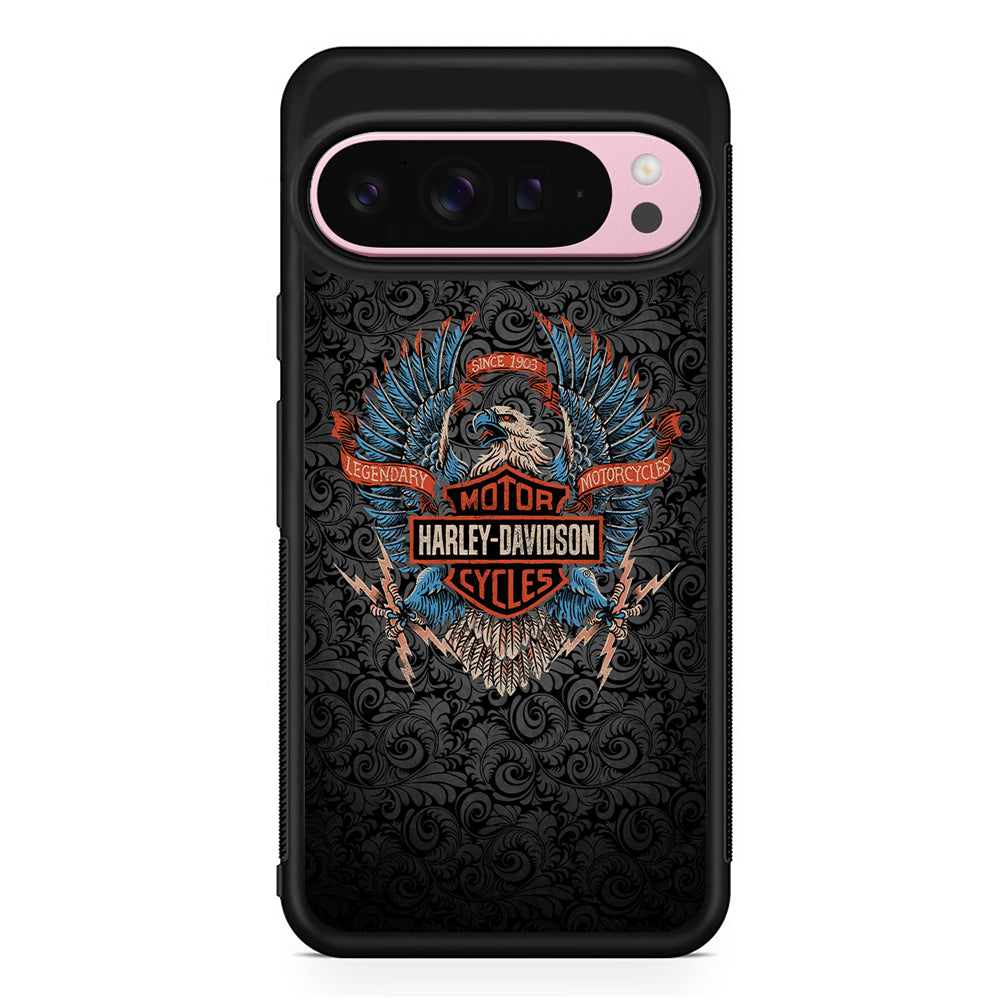 Harley Davidson Eagle Energy Google Pixel 9 Pro XL Case | Protective Cover
