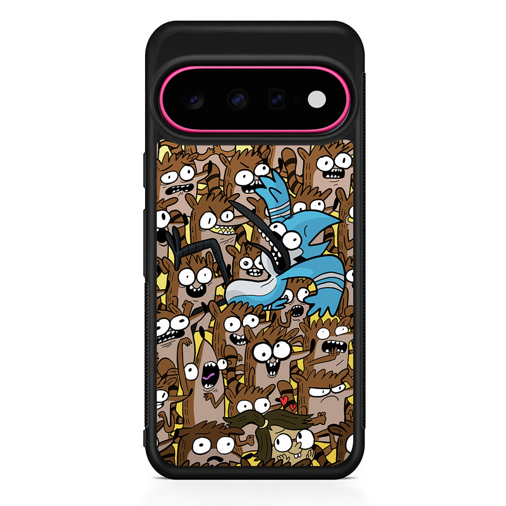 Regular Show Rigby Mordecai Cartoon Google Pixel 11 Case | Slim Shockproof Cover