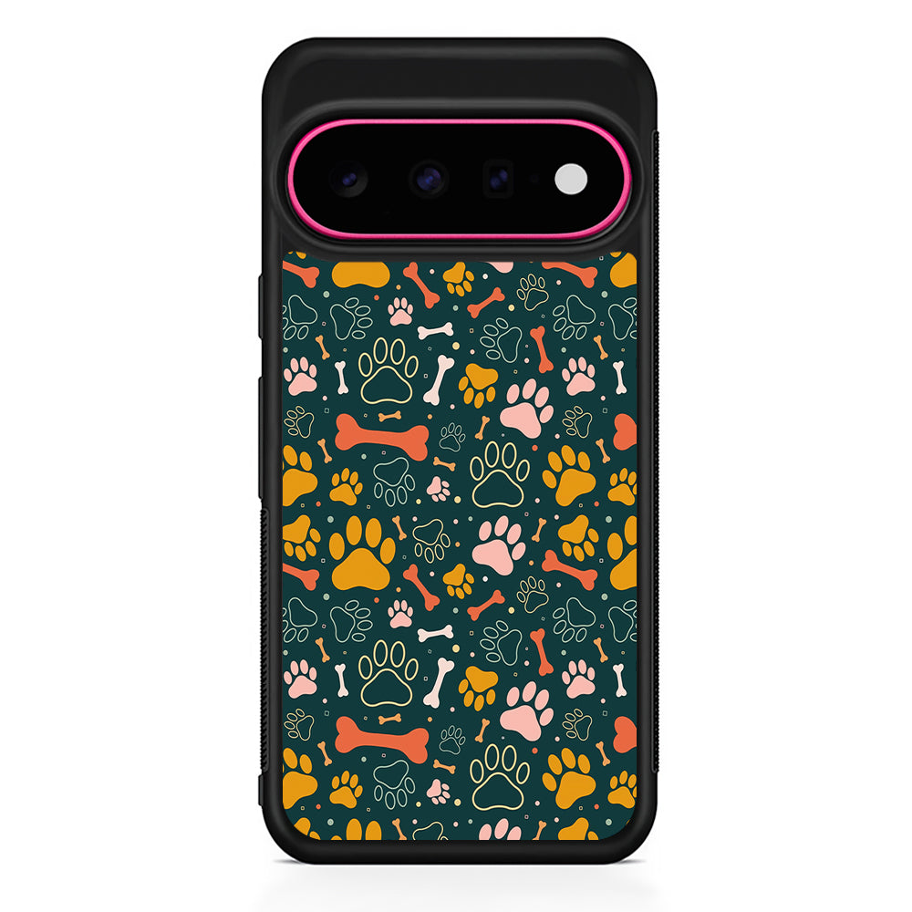 Dog Tracks and Bones Google Pixel 11 Case | Slim Shockproof Cover