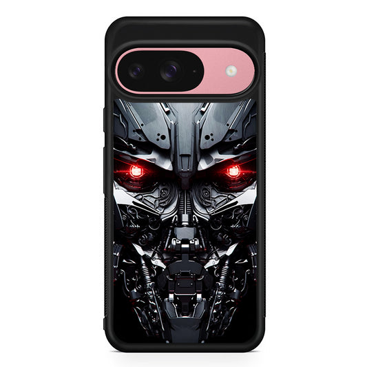 Transformers Optimus Prime Face Google Pixel 9 Case | Google Pixel 9 Protective Rubber Case