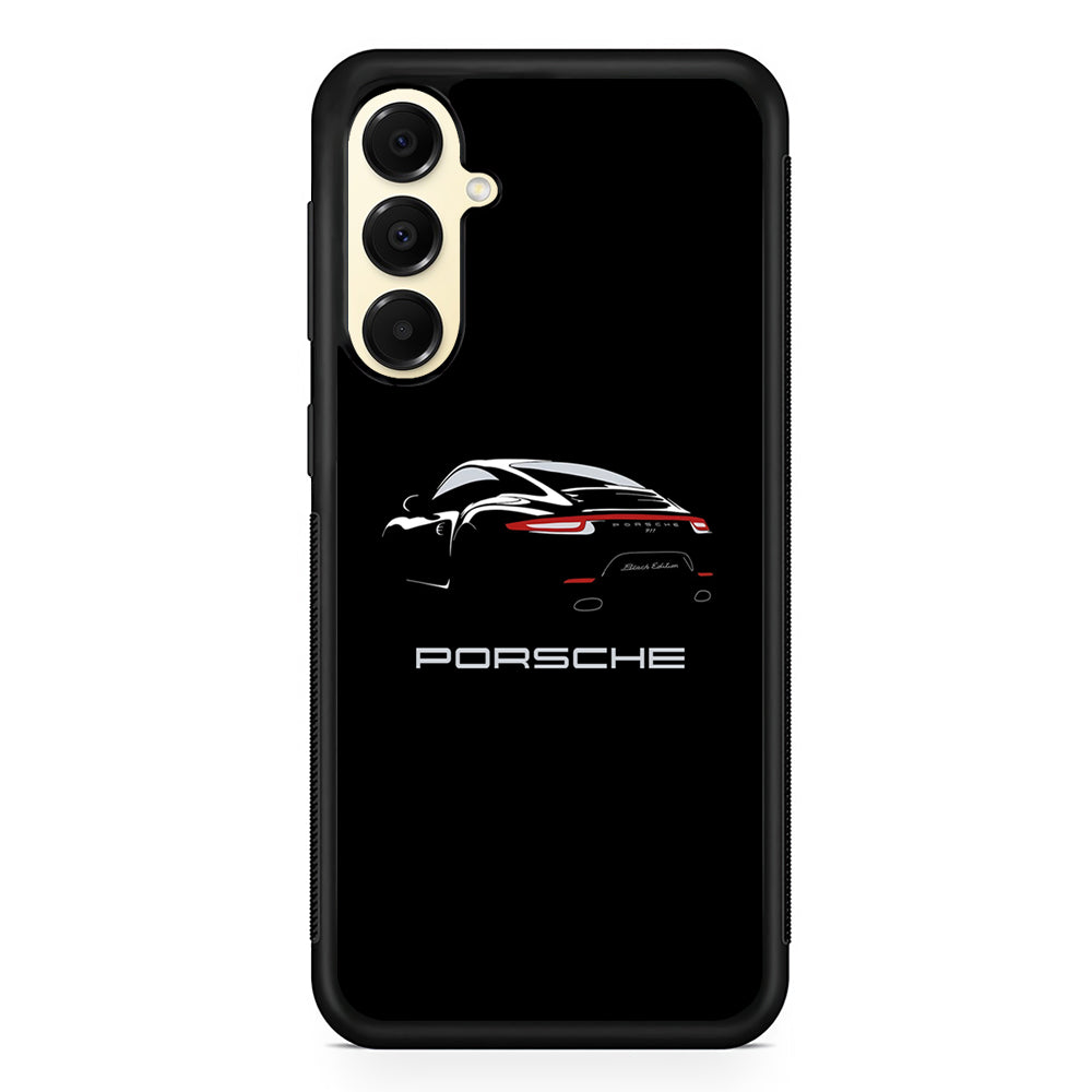 Porsche Black Edition Samsung Galaxy A16 Case | Custom Protective Samsung Galaxy A16 Case
