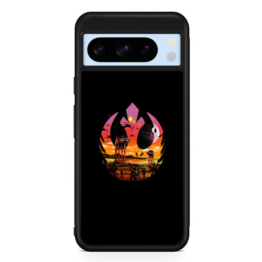 Rebel Alliance Logo Star Wars Google Pixel 8 Pro Case | Slim Rubber Case for Google Pixel 8 Pro