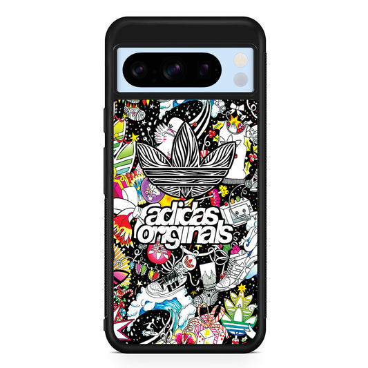 Adidas Original Collage Formation Google Pixel 8 Pro Case | Slim Protective Cover