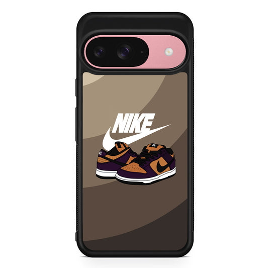 Nike Purple in Brown Layer Google Pixel 9 Case | Durable Google Pixel 9 Cover