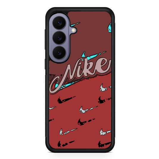 Nike Red Layer Art Samsung Galaxy S26 Case | Lightweight Samsung Galaxy S26 Phone Case