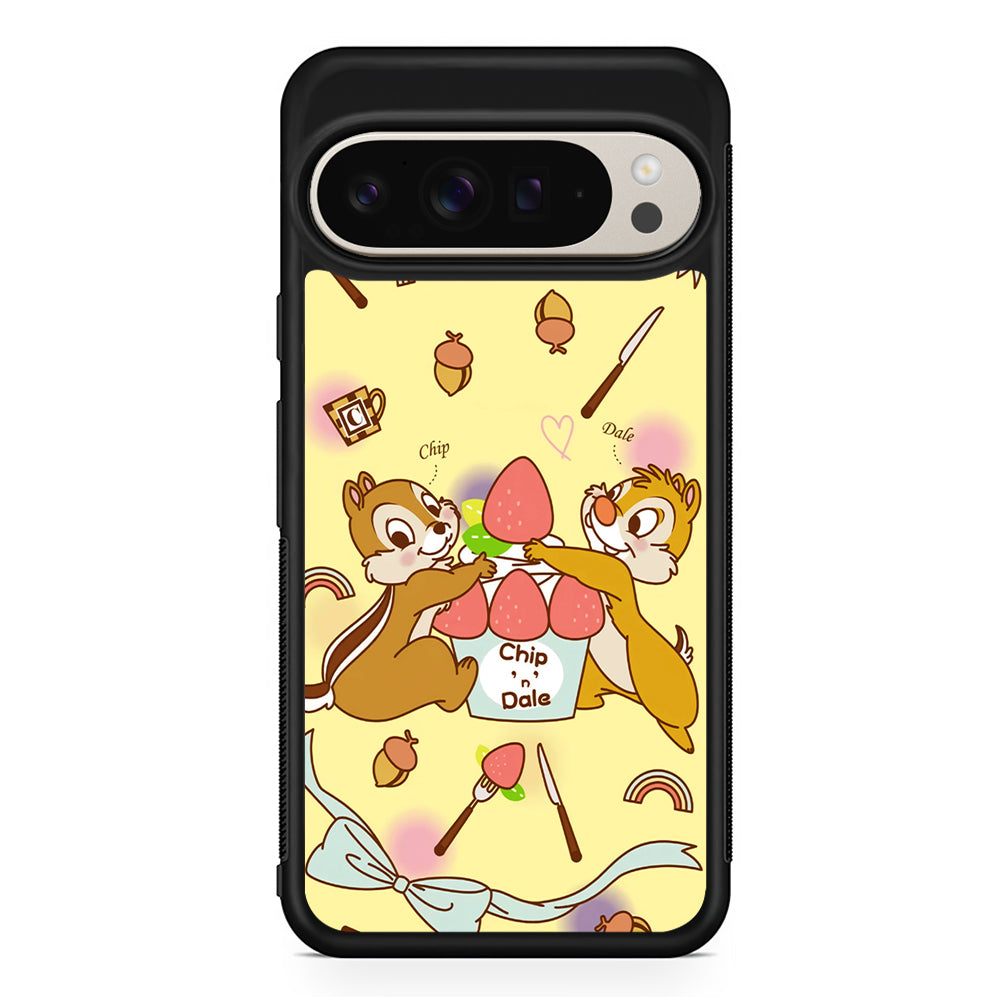 Chip N Dale Are On A Date Google Pixel 9 Pro Case | Slim Protective Cover