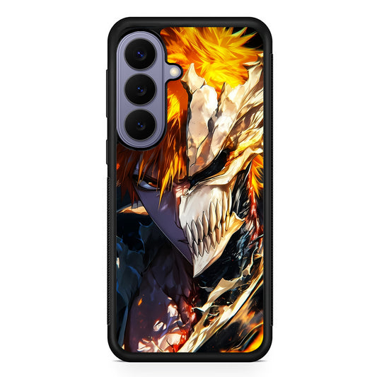 Bleach Ichigo Kurosaki Half Mask Samsung Galaxy S26 Case | Durable Rubber Case for Samsung Galaxy S26