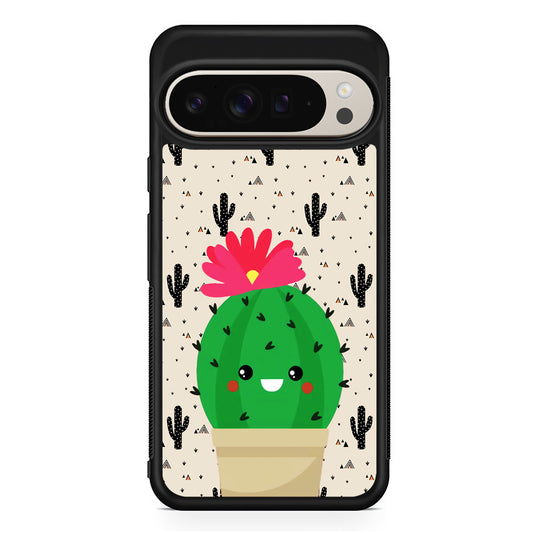 Cactus Tiny Pot Google Pixel 9 Pro Case | Slim Protective Cover