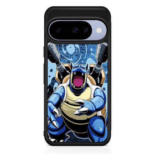 Blastoise Pokemon Google Pixel 10 Case | Google Pixel 10 Rubber Protective Case