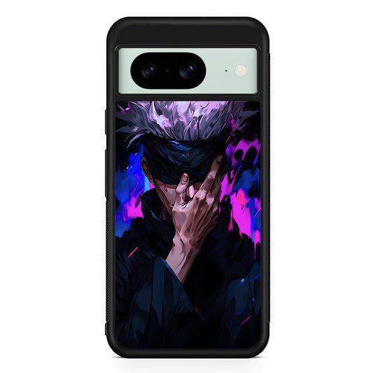 Jujutsu Kaisen Satoru Gojo Art Google Pixel 8 Case | Durable Protective Cover for Google Pixel 8