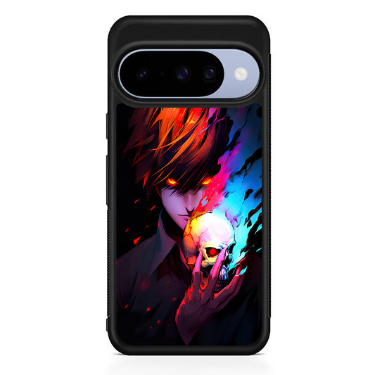 Light Yagami From Death Note Google Pixel 10 Case | Google Pixel 10 Rubber Protective Case