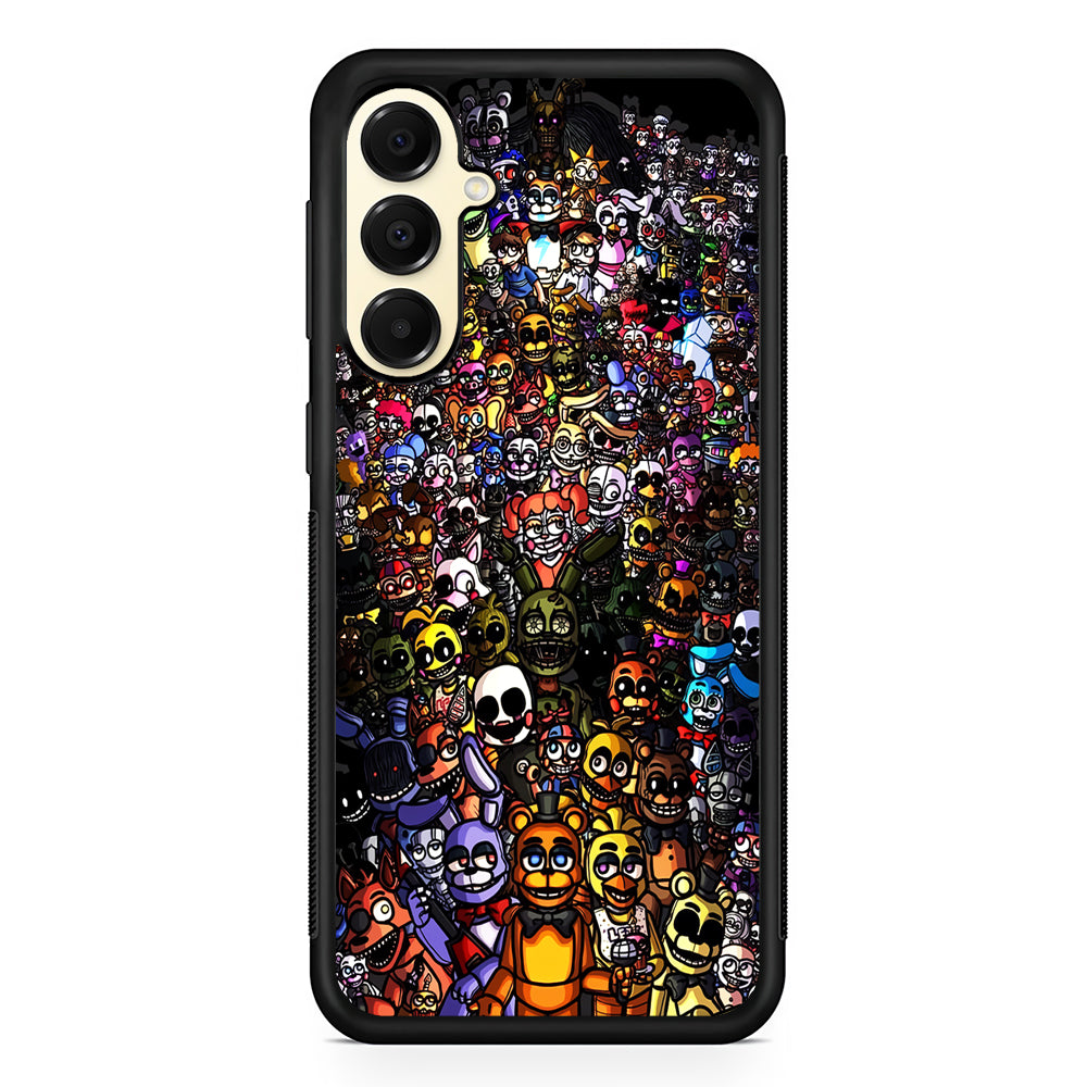 Five Nights at Freddy's Assemble Samsung Galaxy A16 Case | Slim Rubber Samsung Galaxy A16 Case