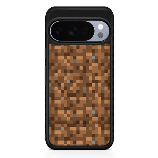 Minicraft Block Pixel Google Pixel 10 Pro Case | Slim Google Pixel 10 Pro Rubber Case