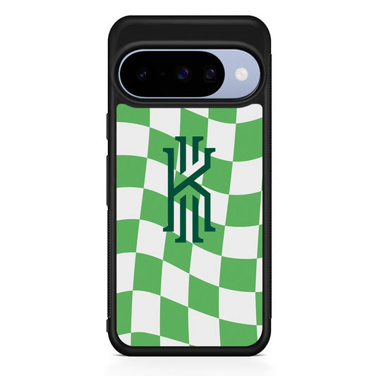 Kyrie Irving Green Flag Google Pixel 10 Case | Google Pixel 10 Rubber Protective Case