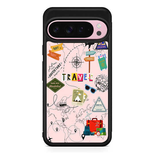 Travel and Adventure Tourism Google Pixel 9 Pro XL Case | Protective Cover