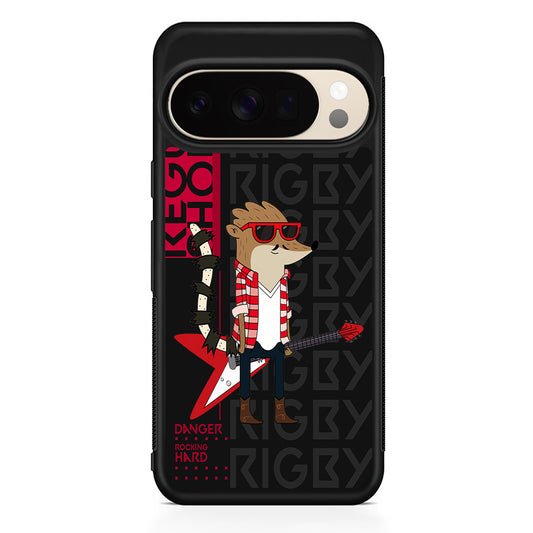 Regular Show Rigby Rockstar Google Pixel 10 Pro XL Case | Slim Google Pixel 10 Pro XL Protective Case