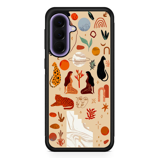 Art of Nature Women Samsung Galaxy A57 Case | Slim Samsung Galaxy A57 Rubber Case