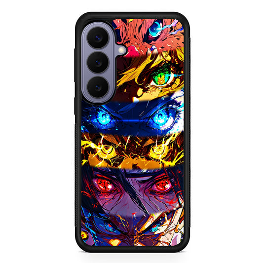 Various Kinds of Anime Eyes Samsung Galaxy S26 Case | Durable Rubber Case for Samsung Galaxy S26
