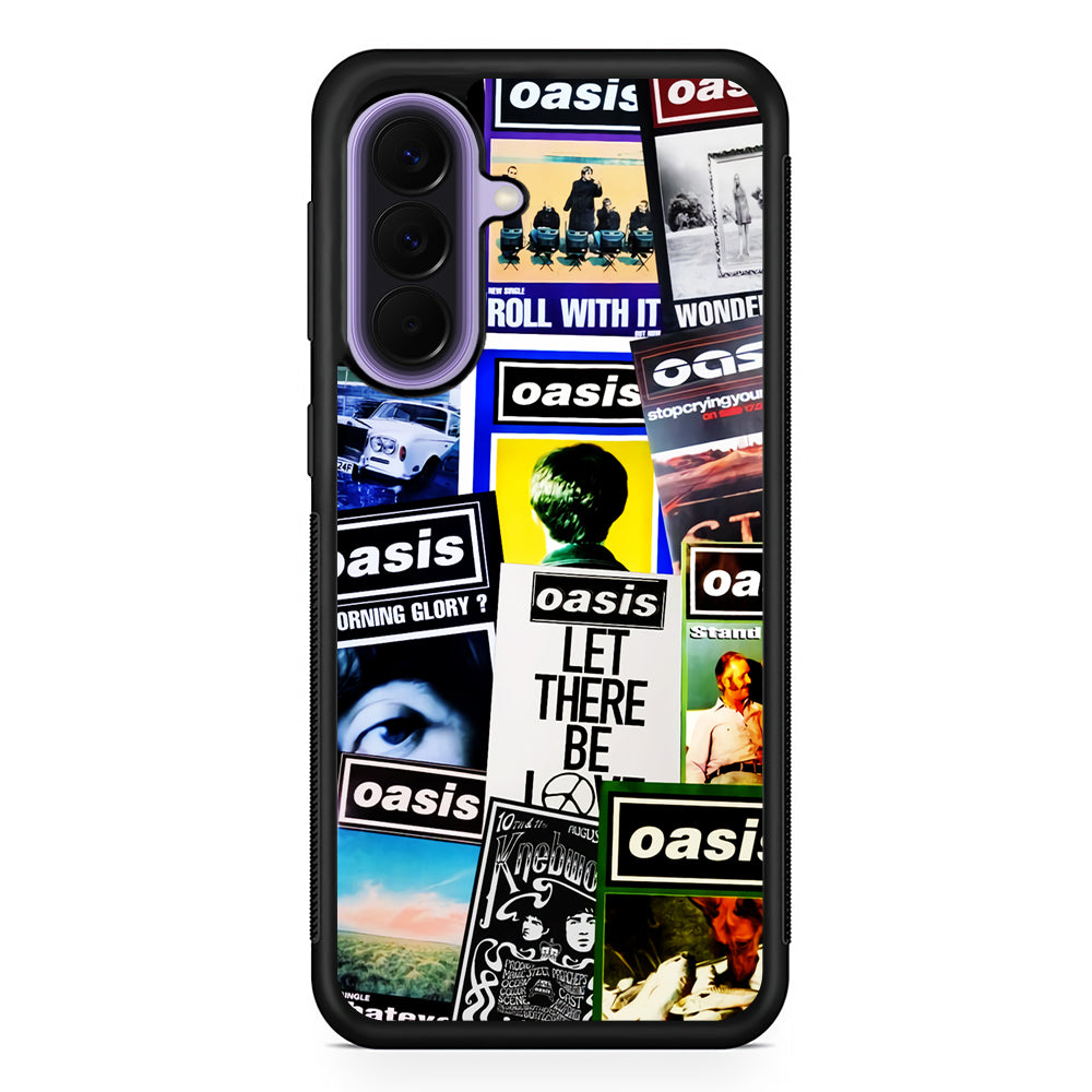 Oasis Album Cover Samsung Galaxy A57 Case | Slim Samsung Galaxy A57 Rubber Case