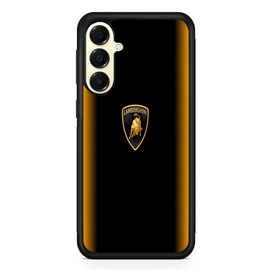 Lamborghini Stripe Gold Samsung Galaxy A16 Case | Slim Rubber Case for Samsung Galaxy A16