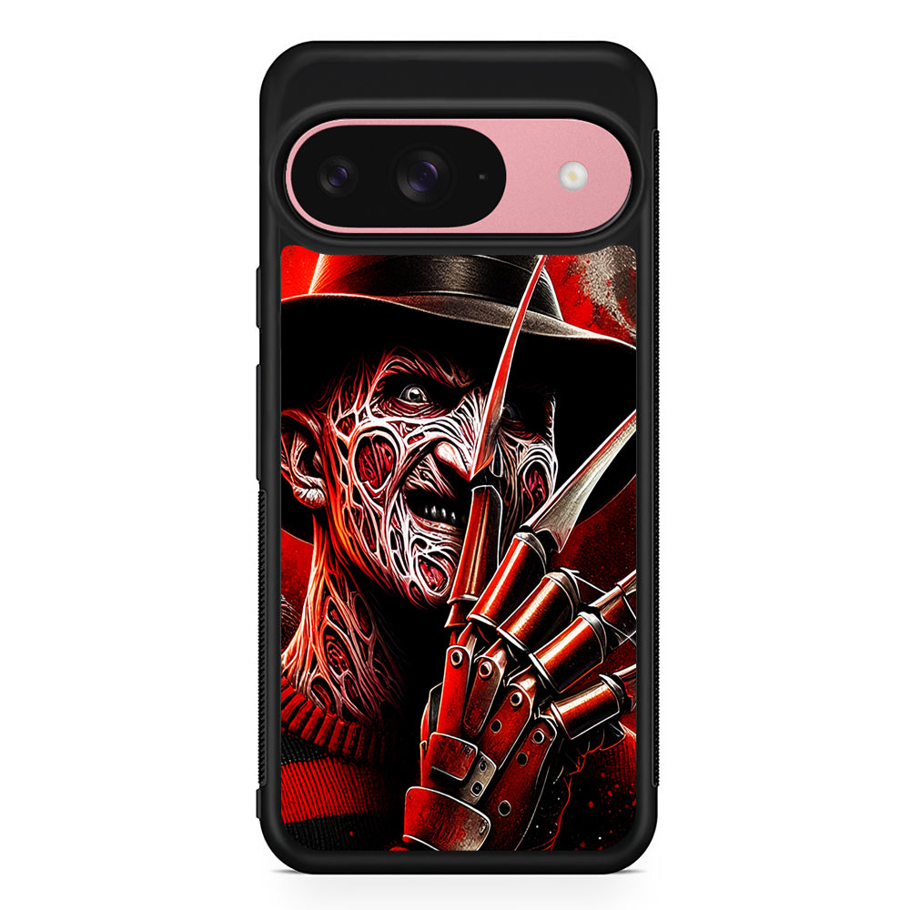 Freddy Krueger The Springwood Slasher Google Pixel 9 Case | Google Pixel 9 Protective Rubber Case
