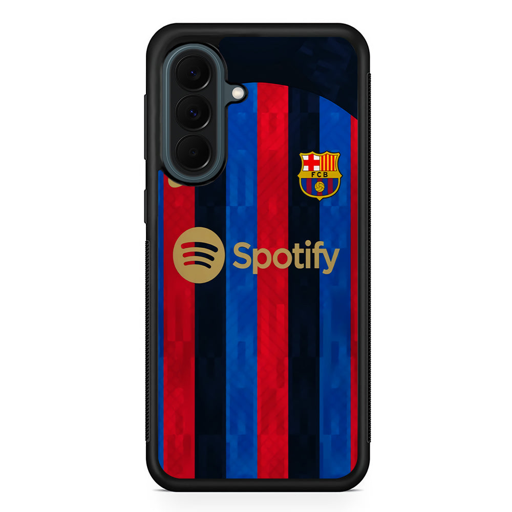 Nike Barcelona Jersey Home Samsung Galaxy A37 Case | Samsung Galaxy A37 Rubber Phone Case