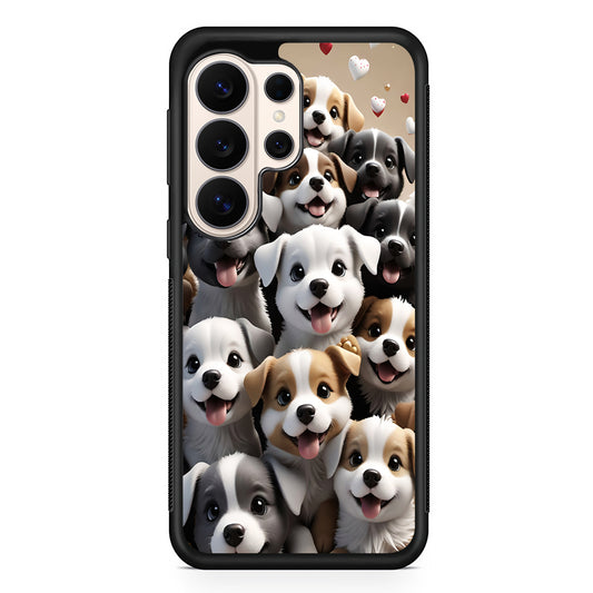 A Group of Cute Puppies Dog Samsung Galaxy S26 Ultra Case | Slim Protective Case for Samsung Galaxy S26 Ultra