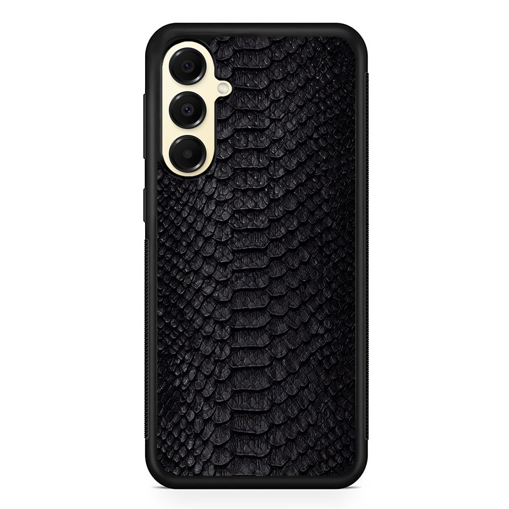 Black Snake Skin Pattern Samsung Galaxy A16 Case | Slim Rubber Samsung Galaxy A16 Case