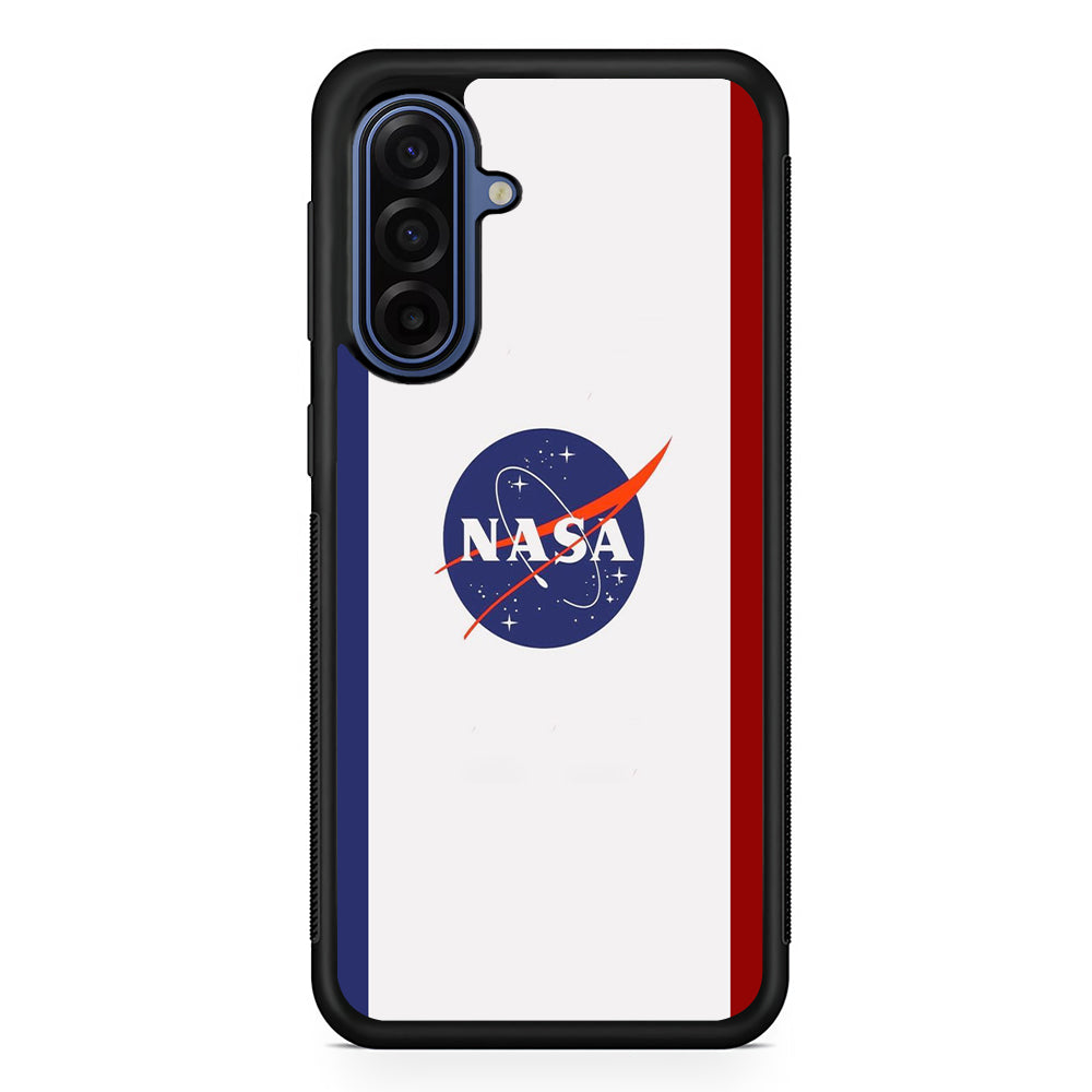 Nasa Stripe Blue Red Emblem Samsung Galaxy A17 Case | Durable Samsung Galaxy A17 Cover