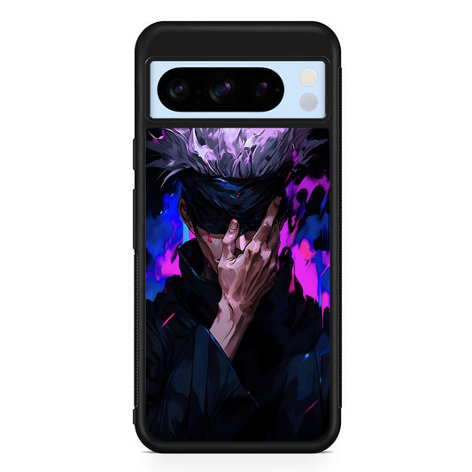 Jujutsu Kaisen Satoru Gojo Art Google Pixel 8 Pro Case | Slim Rubber Case for Google Pixel 8 Pro
