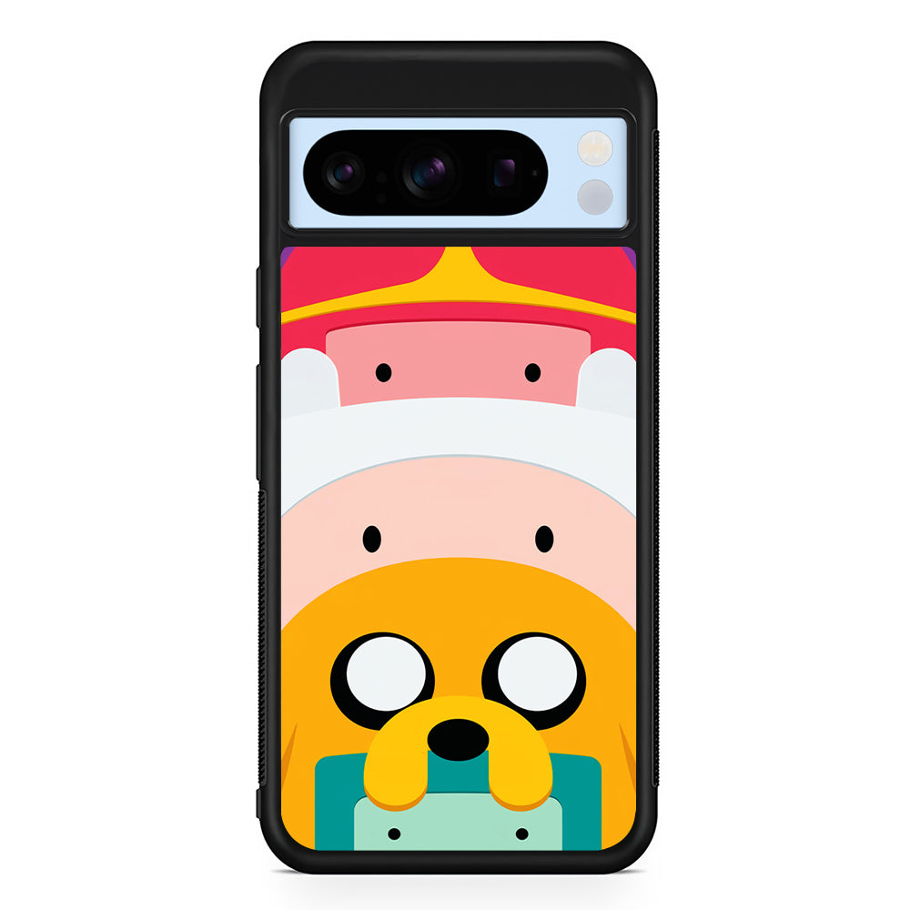Adventure Time Family Google Pixel 8 Pro Case | Slim Rubber Case for Google Pixel 8 Pro