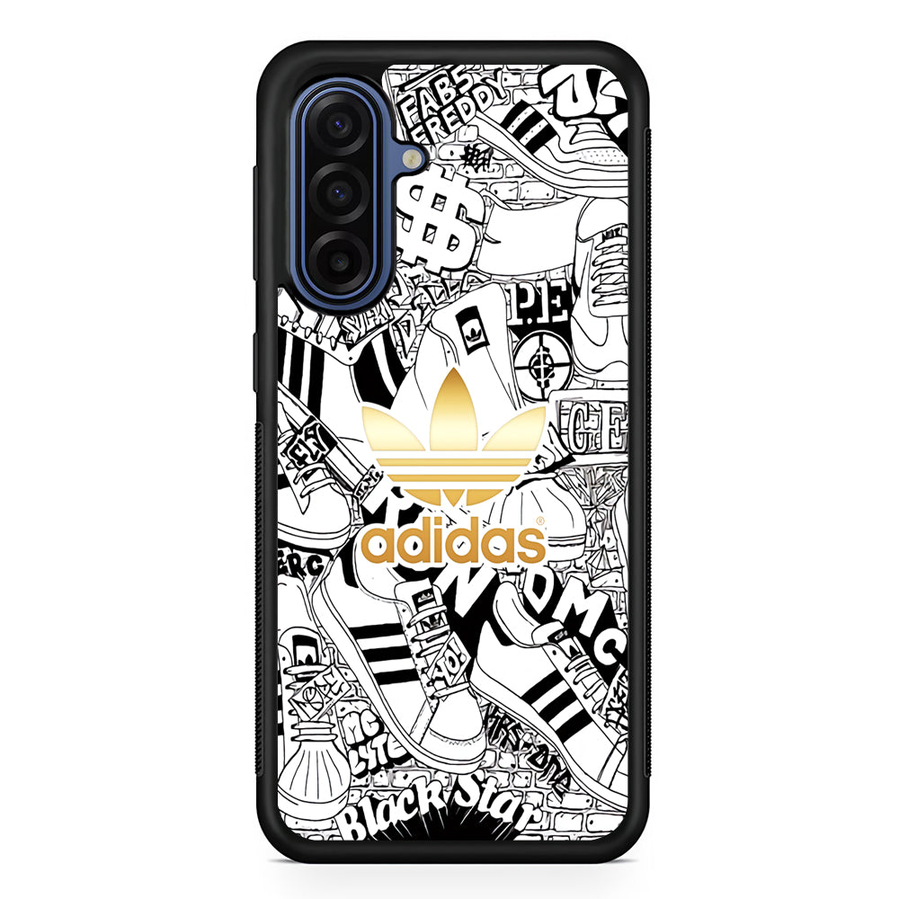 Adidas Fabulous Golden Glow Samsung Galaxy A17 Case | Durable Samsung Galaxy A17 Cover