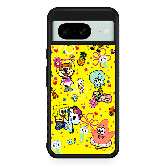 Tokidoki x SpongeBob Squarepants Google Pixel 8 Case | Durable Protective Cover for Google Pixel 8