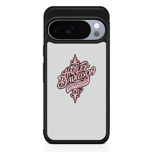 Harley Davidson Soft Grey Google Pixel 10 Pro Case | Protective Google Pixel 10 Pro Cover